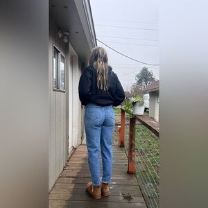 Strait leg 90s Lee mom jeans